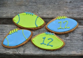 Photo: Football Cookies