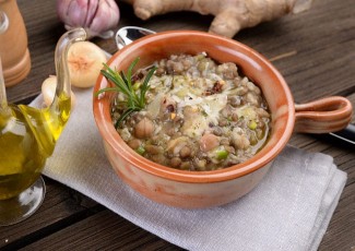 Photo: Gingered Barley Soup