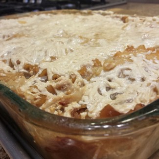 Photo: Gluten Free Vegan Lasagna in a White Sauce