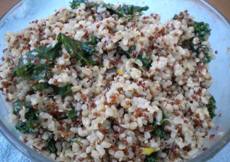 Photo: Herbed Barley Pilaf