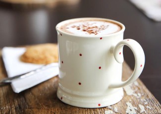 Photo: Cup of Hot Vanilla Bean Cocoa