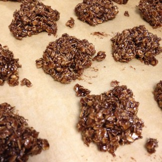 Photo: No Bake Chocolate Oat Cookies