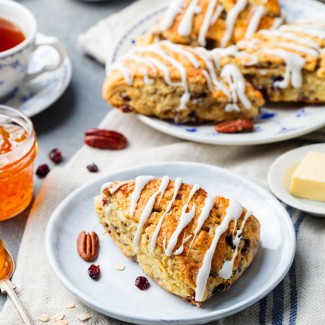 Photo: Cranberry Pumpkin Scone