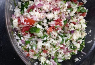 Photo: Raw Cauliflower Ceviche