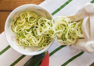Photo: Raw Zucchini Pasta