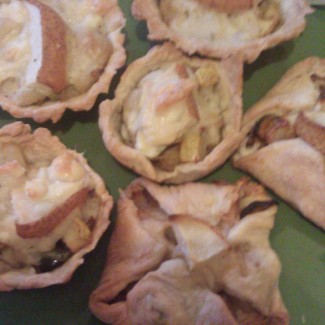 Photo: Roasted Pear and Leek Tarts