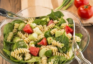 Photo: Spinach Pasta Salad