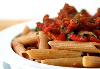 Photo: Sun-dried Tomato Pesto Pasta