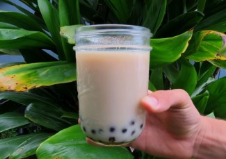 Photo of vegan bubble tea