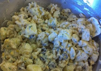 Photo: Vegan Potato Mac Salad