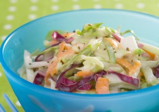 Photo: Vegetable Slaw with Cashew Dressing