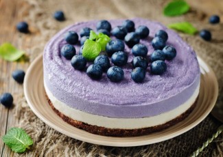 Photo: Raw Violet Pie