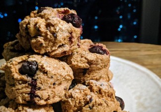 Photo: Whole Wheat Blueberry Scones