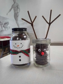 Snowman Mason Jar