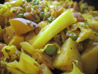 Photo: Punjabi-Style Cabbage