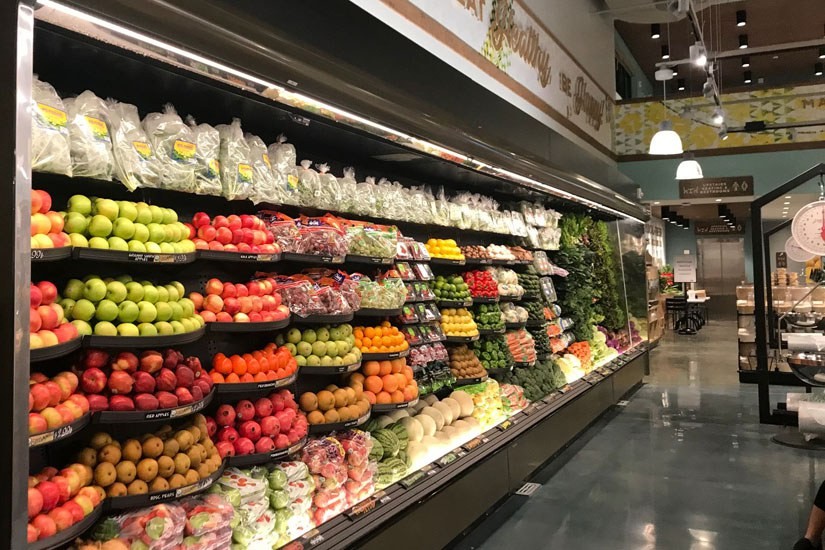 Photo: Produce Department at DTE Pearlridge Store