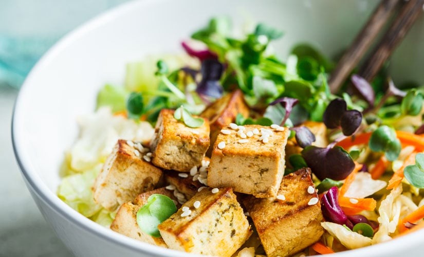 Photo: Tofu Salad