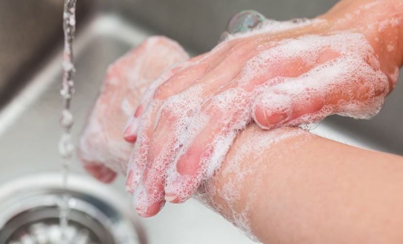 Photo: Soapy Hands