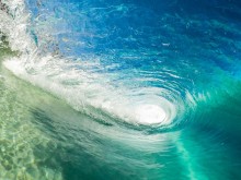 Photo: Inside a wave