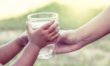 Photo: Woman Drinking Water