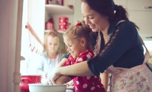 Photo: Family Cooking