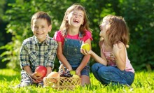 Photo: Kids having fun at a Picnic