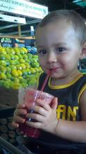 Photo: Boy with a Smoothie