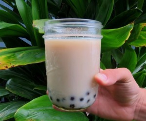 Photo of vegan bubble tea