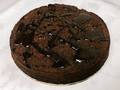 Photo: Round Carob Cake with a Carob Drizzle